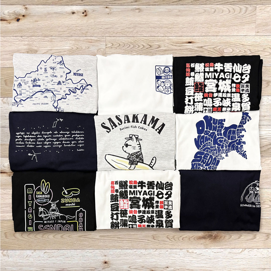 みやぎのオリジナルグッズ T-BOAT.